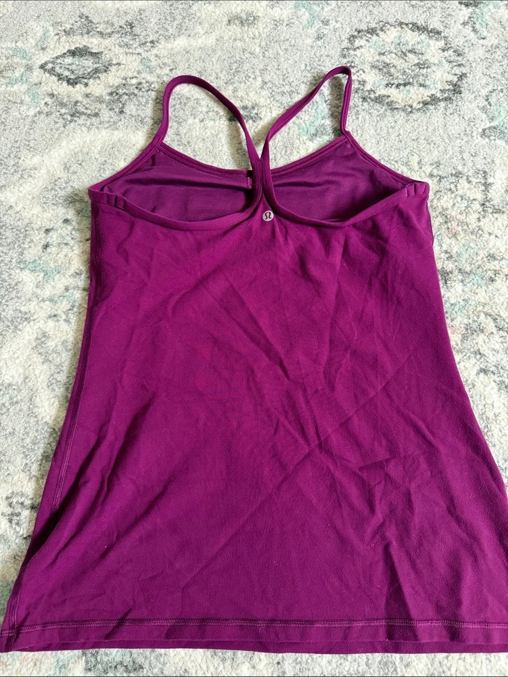 Lululemon Power Y Tank Purple